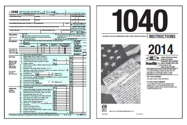 2014 Federal Income Tax Forms