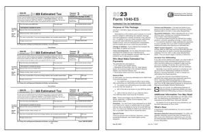 Form 1040-ES