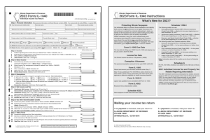 Illinois Form 1040