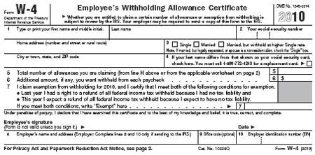 Form W-4