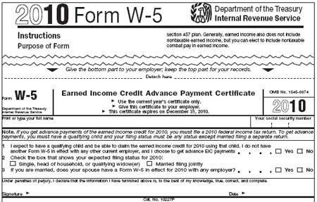 Form W-5