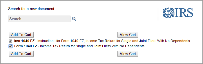 2015 Federal Tax Forms By Mail